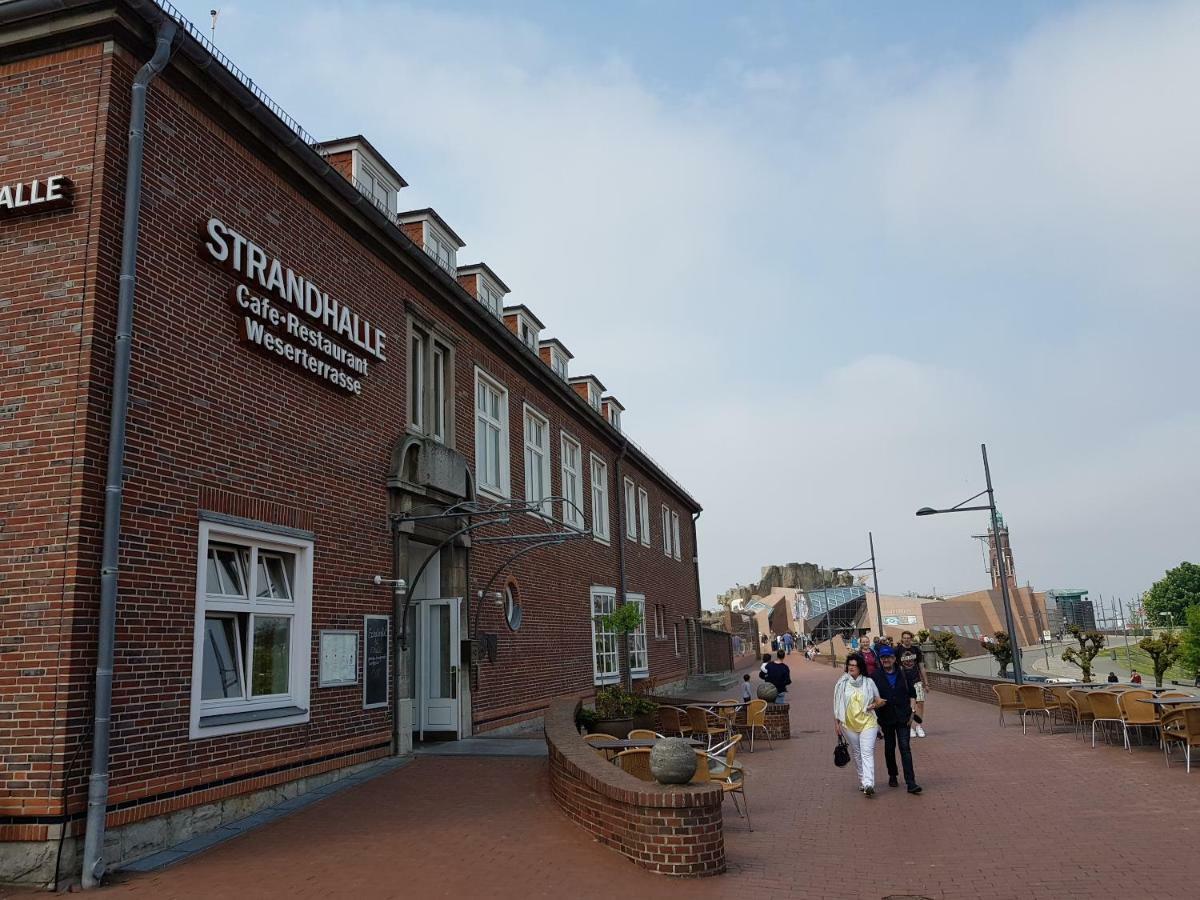 Ferienwohnung Koralle - Am Wasser Bremerhaven Exterior foto